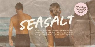 Seasalt Font by Nicky Laatz