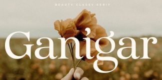 Ganigar Style Font by Sensatype Studio