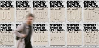 Campaign and visual communication by Studio Marcus Kraft for the Zürcher Theater Spektakel.