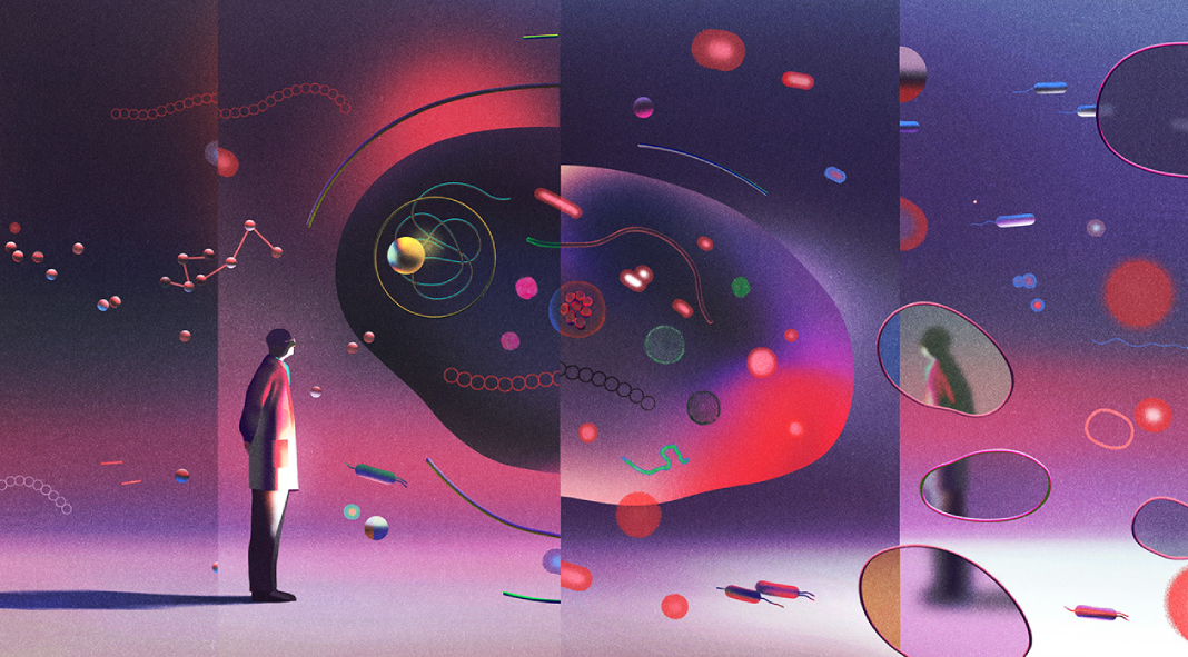 Editorial illustrations from 2023 by Ibrahim Rayintakath