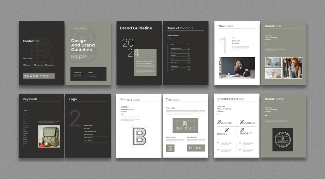 Brand Guidelines Design Template by MightyDesign