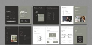 Brand Guideline Design Template by MightyDesign