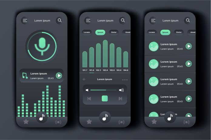 Music Player Voice User Interface Design by Alexdndz