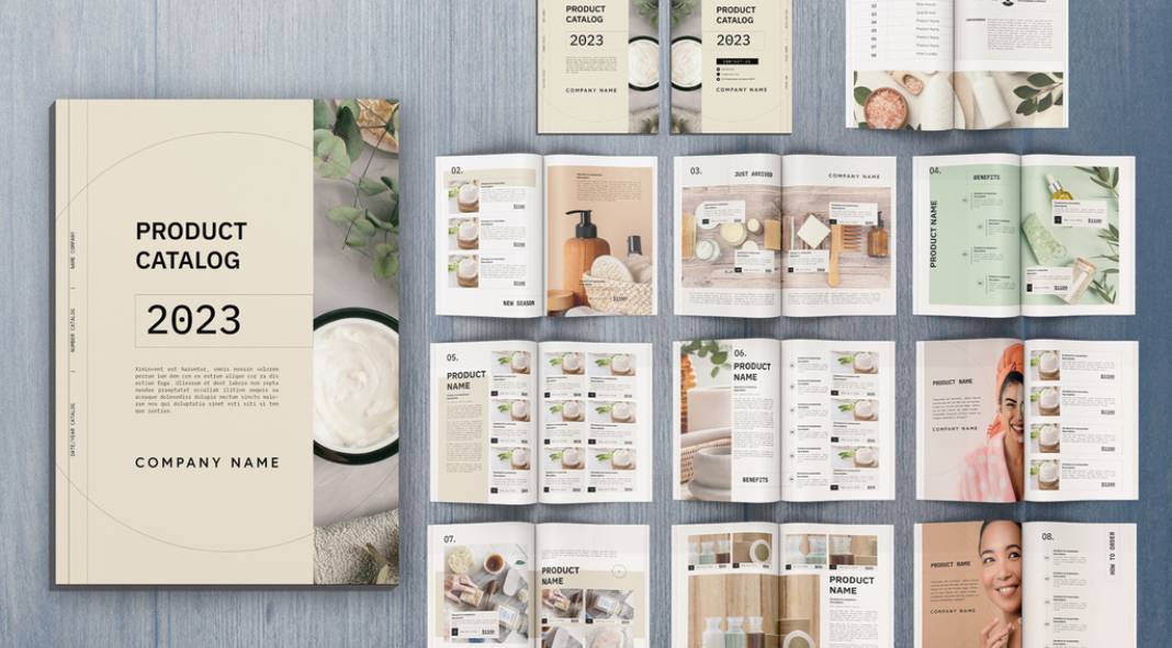 Product Catalog InDesign Template by Roverto Castillo