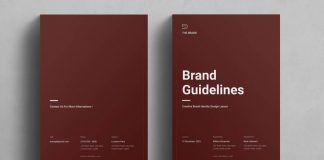 Brand Guidelines InDesign Template by TemplatesForest