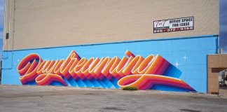 Daydreaming mural by Ricardo Gonzalez