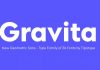 Gravita font family by TipoType