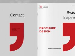 Brochure Design Template by Refresh