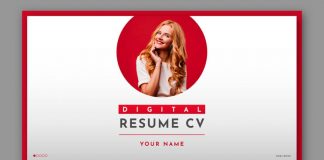 Interactive PDF Resume Template for Adobe InDesign by Tom Sarraipo