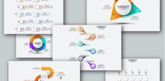 PowerPoint presentation templates with Infographics