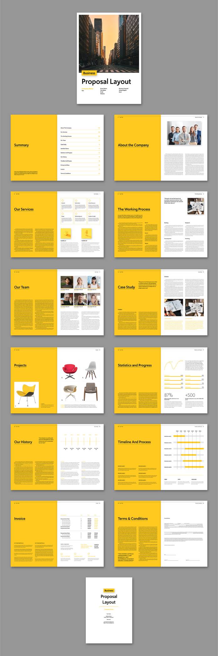 Print Business Proposal Template by Tom Sarraipo