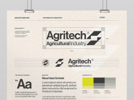 Brand Guidelines Poster Template by BrandPacks
