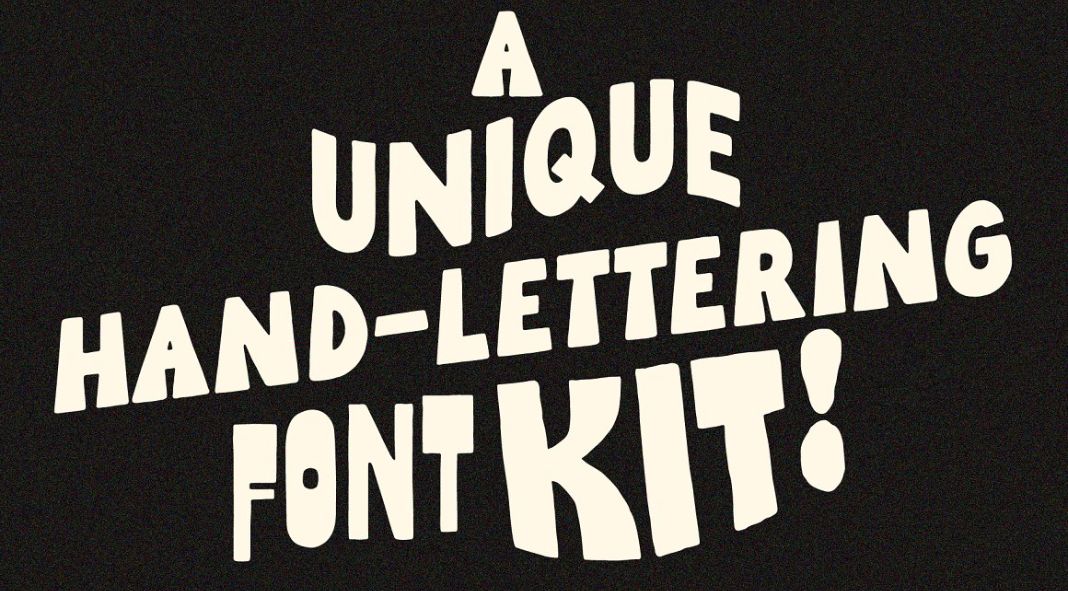 Hand-Lettering Fonts from Studio Funshop by Kelli
