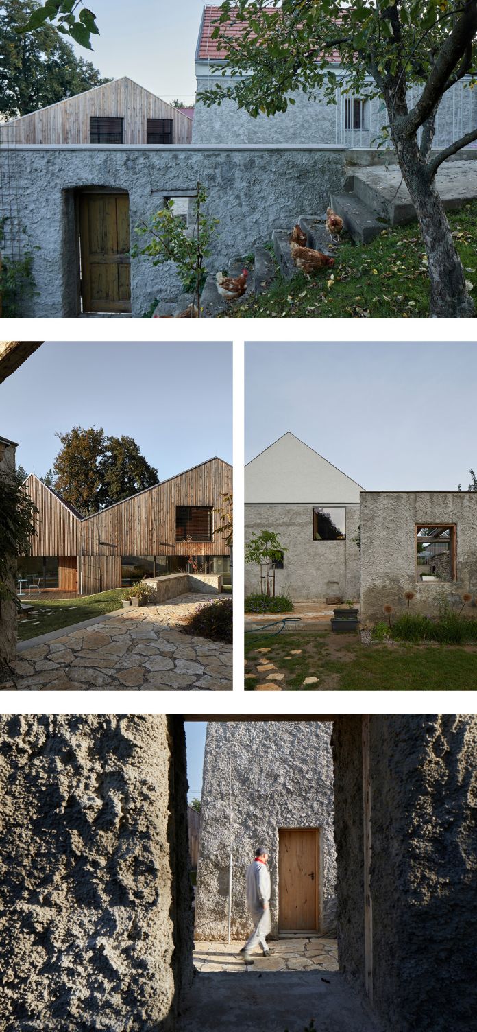 New House with Old Mill by RDTH architekti
