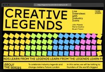 Creative Legends, a webinar series by Future London Academy