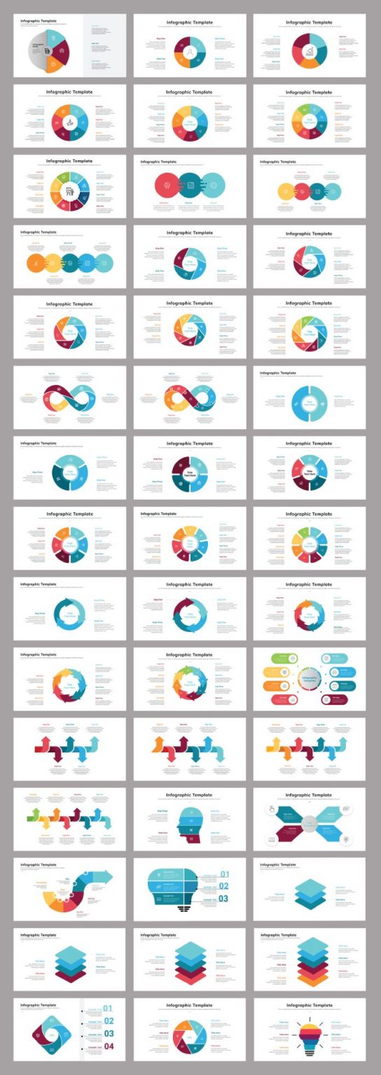 A High Quality Adobe InDesign Infographics Presentation Template