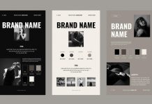 Brand Sheets Presentation Template in 1080x1920 px for Social Media Stories and Reels.