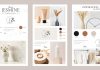 Brand and Mood Board Social Media Presentation Template by TemplatesForest for Stories and Reels