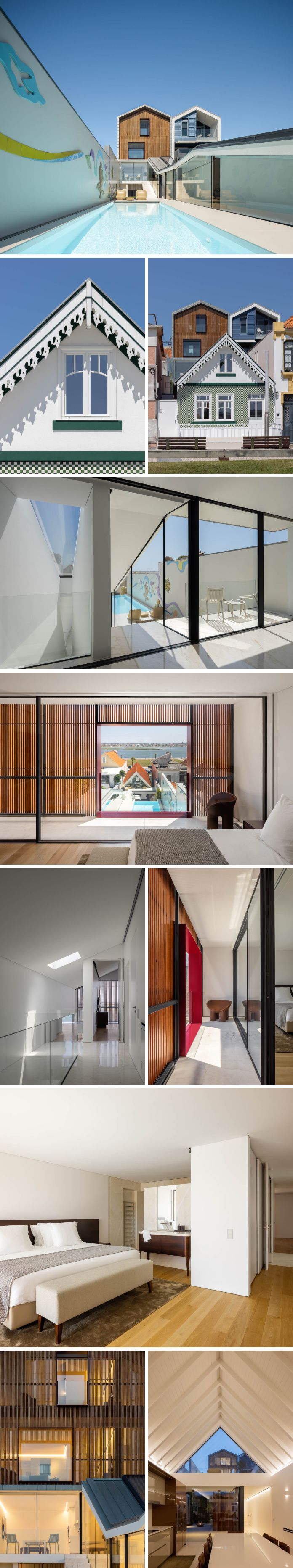 Espaço Objecto designed a distinctive house located in Aveiro, Portugal