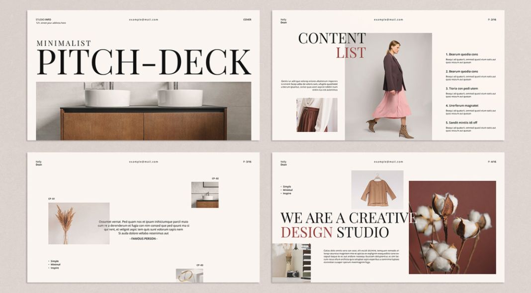 Crafting Clarity: A Guide to Minimalist Pitch Decks Using a ...