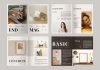 Modern and Clean Magazine InDesign Template by PixWork