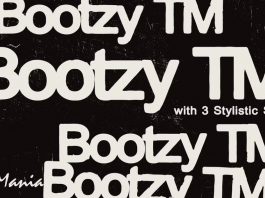 Bootzy TM Font by Type Mania