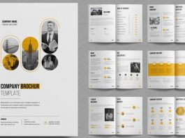 Company Profile Brochure Layout by ContestDesign