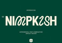 ED Nimpkish - Combination Typeface by Emyself Design