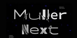 Muller Next Font Family by Fontfabric