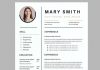 A Clean but Outstanding Resume Template for Adobe InDesign