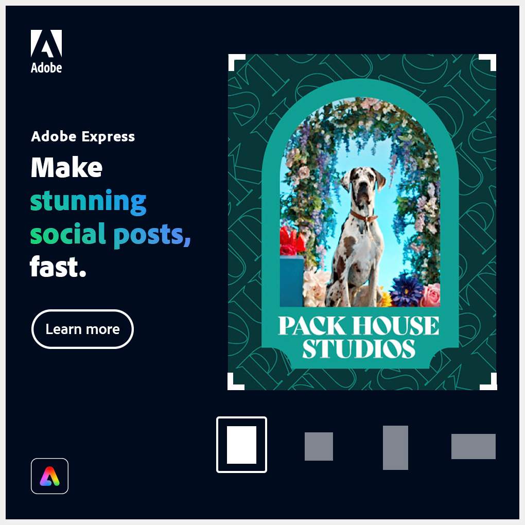Create Stunning Social Media Posts with Adobe Express
