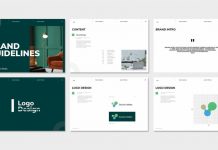 Brand Guidelines Layout by PixWork