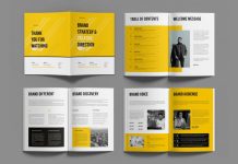 Brand Strategy Brochure Template by DesignCoach