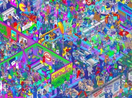 Eighties Excess - 80s pop culture-inspired detailed isometric vector illustrations by Akber Ahmed aka AKBERLIN