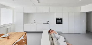 A Minimalist Apartment with a Personal Touch by RDTH architekti.