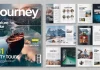 Create a Travel Magazine with this Adobe InDesign Template by BrandPacks