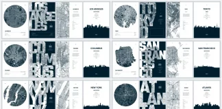 Download editable vector-based travel posters of various metropolises