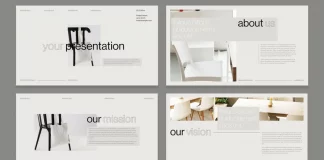 Minimalist Adobe InDesign Template by Wavebreak Media for Interactive Product Presentations