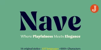 Nave Font Family by Jamie Clarke Type