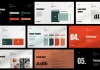Adobe InDesign Brand Guidelines Presentation Template by Studio PixWork with 26 Pre-design Customizable Pages
