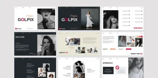 High-Quality Portfolio Presentation Template by GraphicArtist for Adobe InDesign