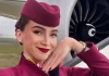 Sama, the world’s first AI-powered digital human cabin crew member at Qatar Airways