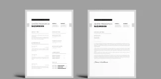 A Professional Resume CV Template for Adobe InDesign by DesignCoach