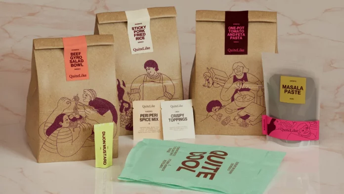 QuiteLike branding by Universal Favourite