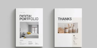 A4 Portfolio Template: Why This Minimalist InDesign Layout is a Game-Changer for Creatives Adobe InDesign A4 Portfolio Template by GraphicArtist