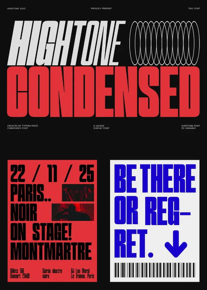 Hightone Font Family by Typoraith Co