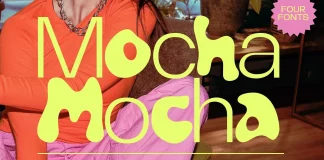 Mocha Bubble + Sans Font Duo by Sam Parrett of Set Sail Studios