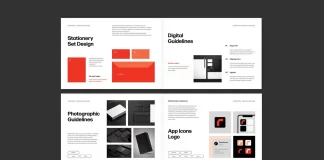 The InDesign Brand Guidelines Template That Creates Unforgettable Brands Adobe InDesign Brand Guidelines Template in A4 Landscape Layout by afahmy