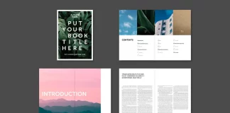 Download an Adobe InDesign Book Template by Tom Sarraipo in A4 and US Letter.