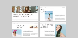 Lookbook Presentation Template by E-Type for Adobe InDesign